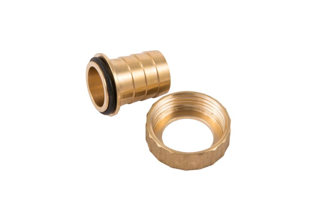 Securplumb Brass Hose Union Nut & Tail 1/2 Securplumb Brass Hose Union Nut & Tail 1/2
